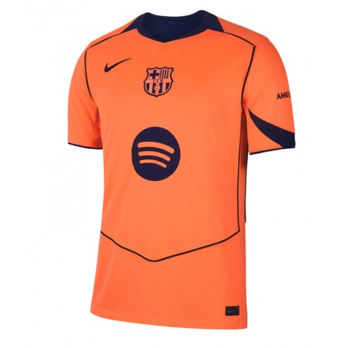 Lacne Muži Futbalové dres Barcelona Pau Cubarsi #5 2025-26 Krátky Rukáv - Tretina